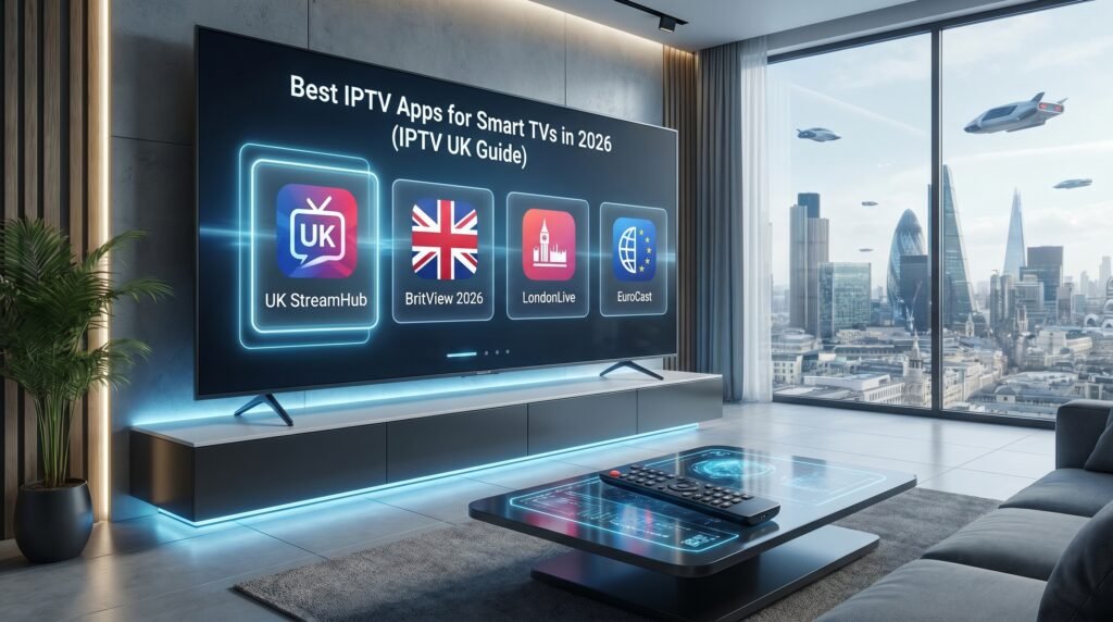 best IPTV apps Smart TVs UK